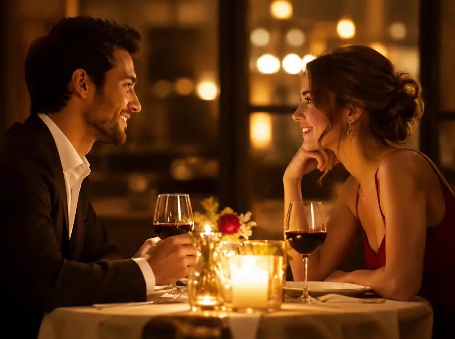 Una cena romántica para celebrar tu aniversario