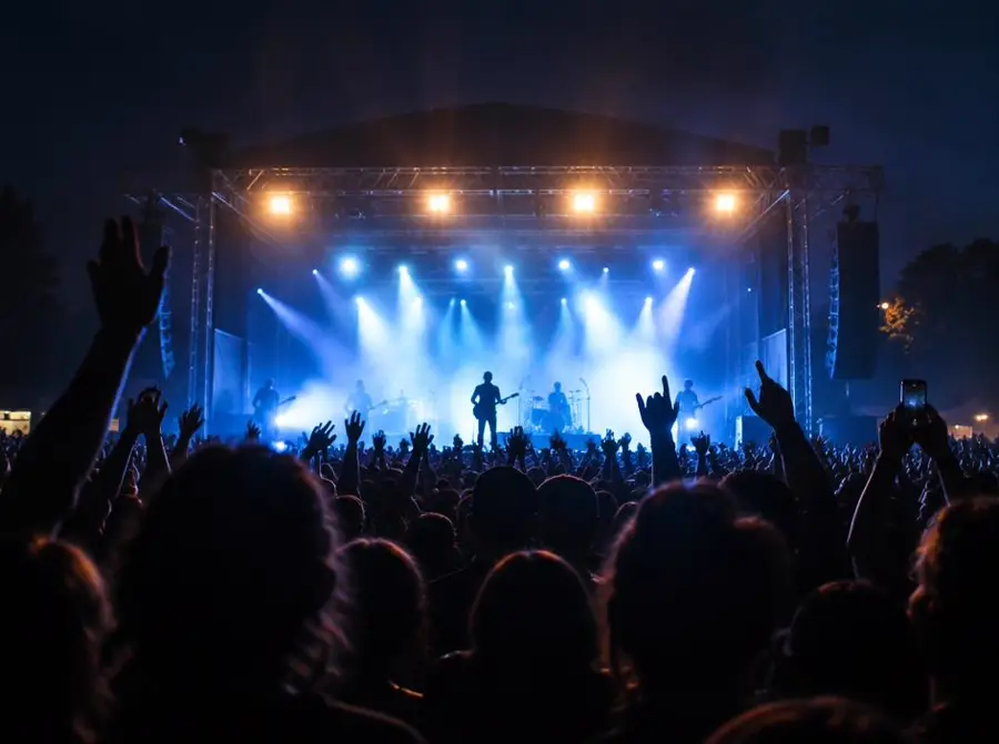 Organiza una noche de concierto